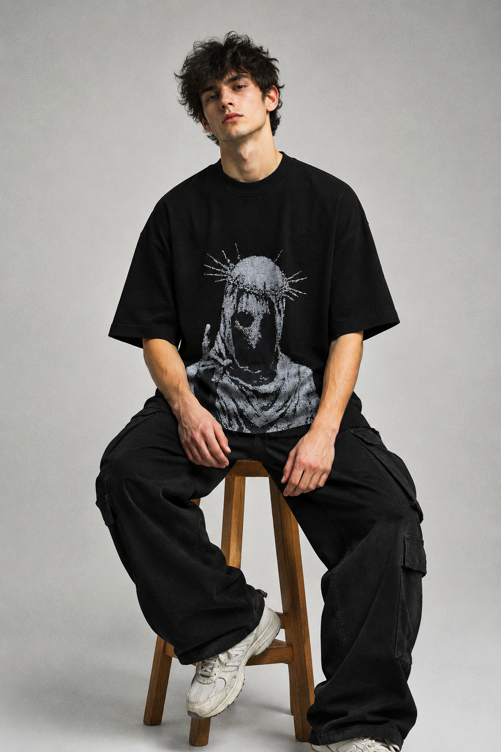 Symbol of Dominance Oversized Boxy T-Shirt