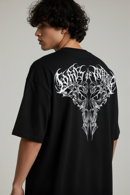 Vicious Thorn Terry oversized men's Tee