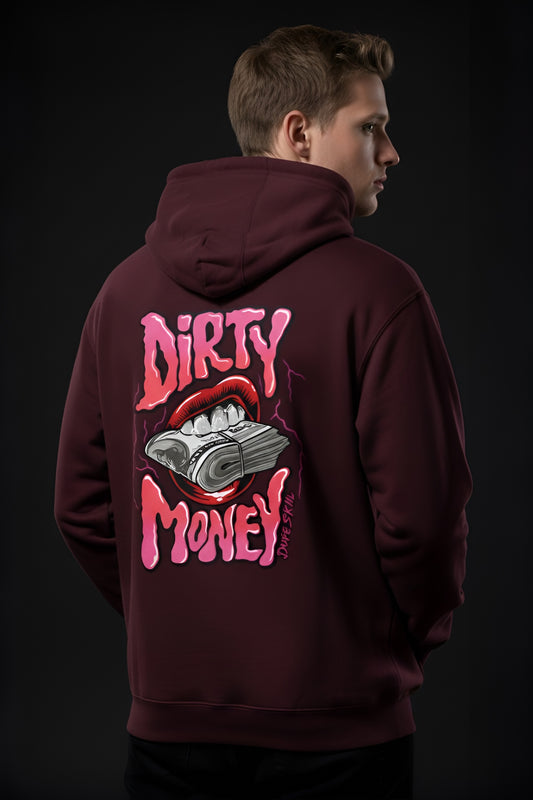 Dirty Money Hoodie for Men – Premium Heavyweight Streetwear